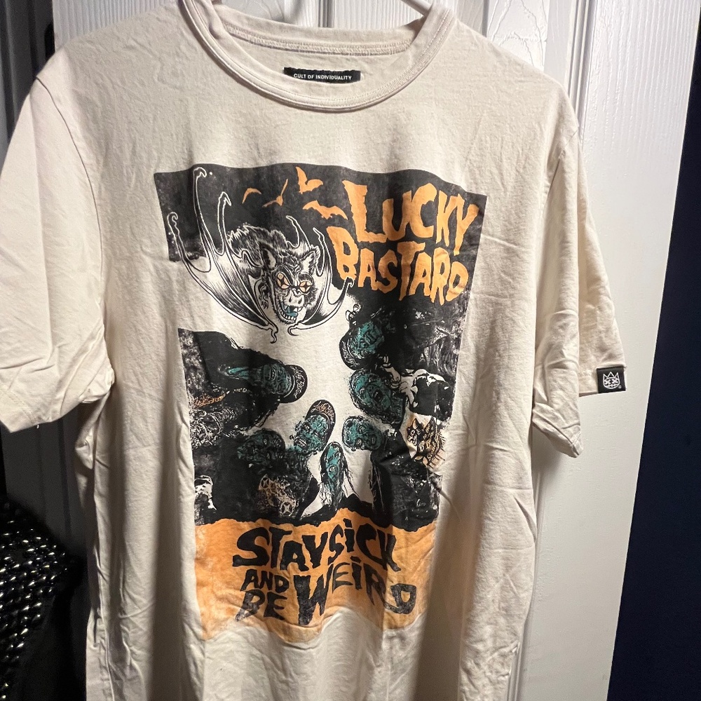 Lucky Bastard T Shirt